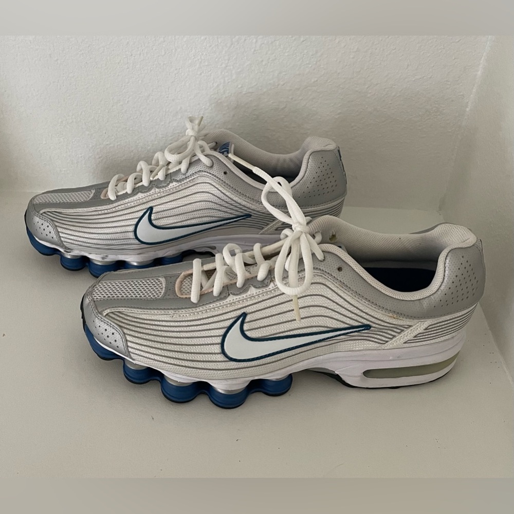 Nike Air Max Dream Grey/White/Blue size 9.5 men’s sneakers